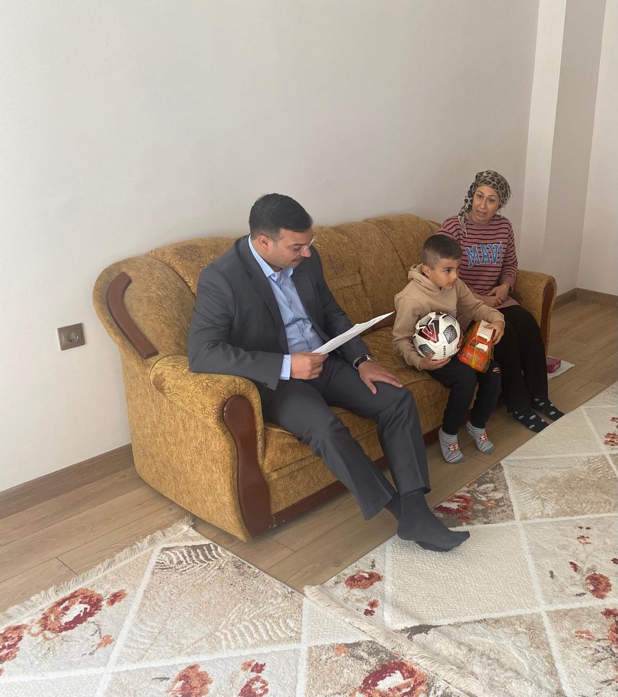 İlçemiz Olgunlar Mahallesinde Aile Ziyareti Yapıldı