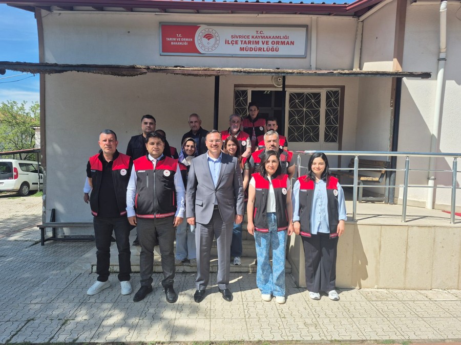 Sivrice İlçe Tarım ve Orman Müdürlüğü Ziyaret Edildi