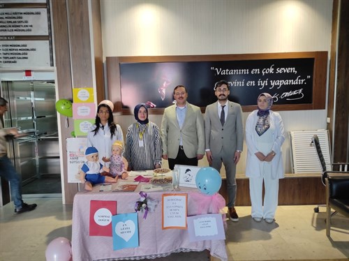 Normal Doğum Bilgilendirme Standı Kuruldu