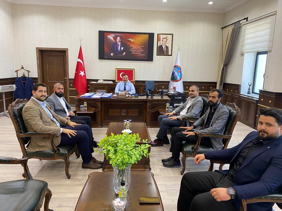 TÜGVA Elazığ İl Temsilcisi Kaymakam ŞAHİN’i Ziyaret Etti