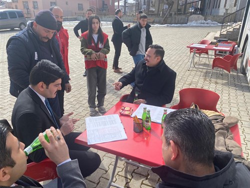 Kaymakam ŞAHİN, Kan Bağışı Kampanyasına Destek Verdi